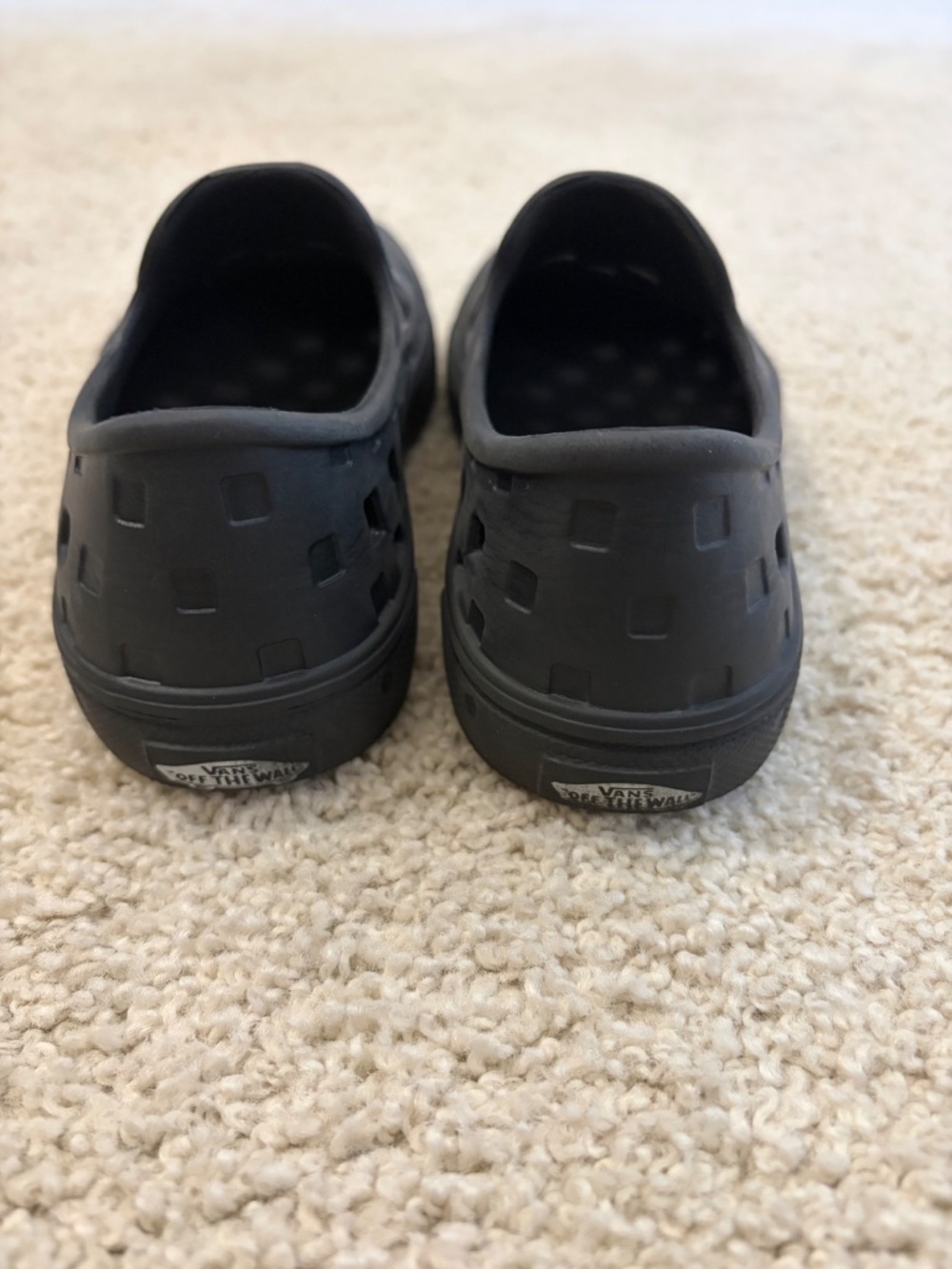 Little boys black slip on vans - Picture 3 of 4